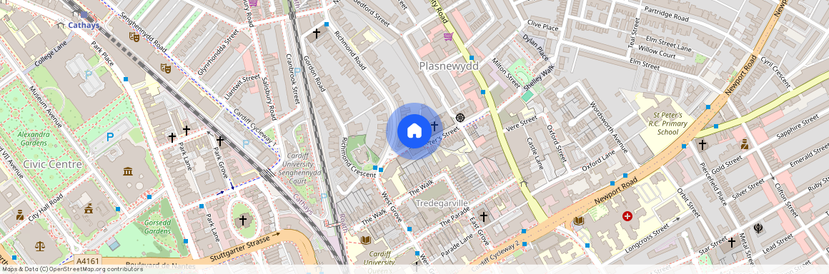 St. Peters Street, Cardiff, CF24