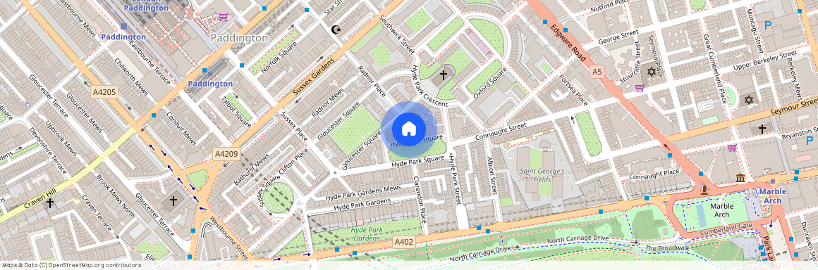 Hyde Park Square, Hyde Park Square, W2