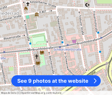 Renovierte 3-Zi.-Wohnung in Frankfurt-Niederrad– modern, hell, mit ... - Photo 1