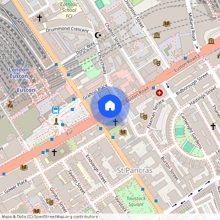 Euston Road, Marylebone, London, NW1