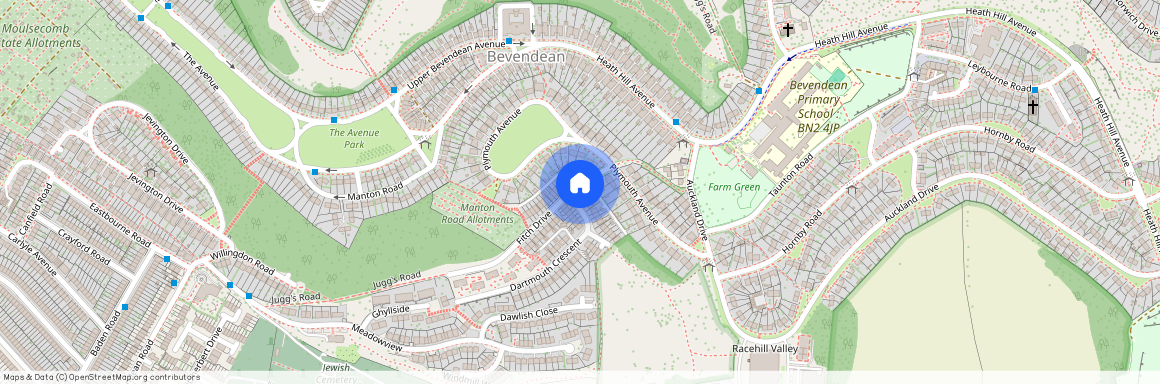 1A Dartmouth Crescent, Clayhill Road, BN2 4HY