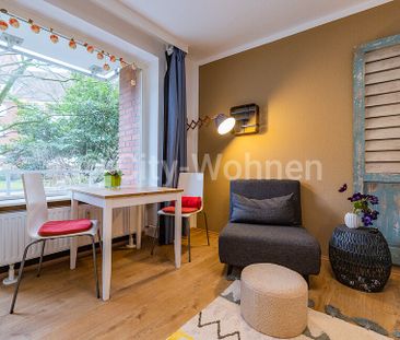 Komplett ausgestattetes Single-Apartment mit Loggia in Hamburg-Hohe... - Photo 1
