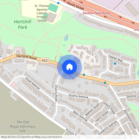 Hartshill Road, Stoke-on-trent, ST4