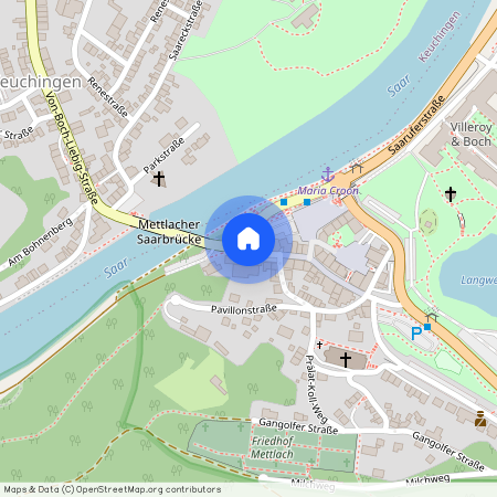 66693 Saarland - Mettlach