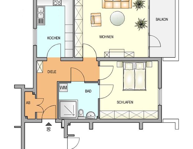 Großzügige Wohnung für Senioren - Foto 1