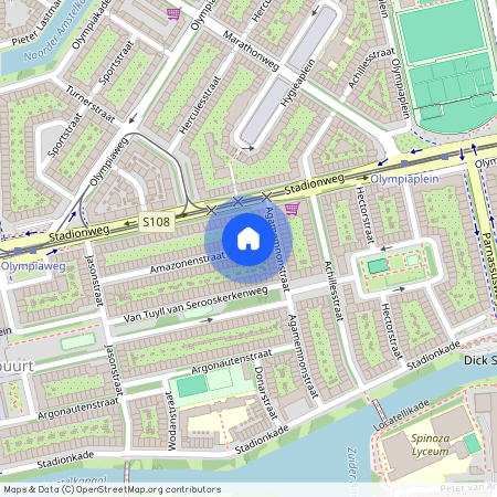 Stadionbuurt, 1076 LJ, Amazonenstraat, Amsterdam
