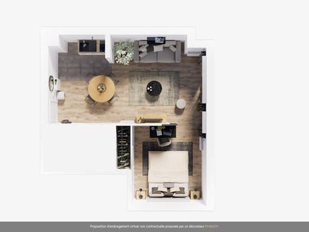 location Appartement T1 DE 40.54m² À CLAMART - Photo 5