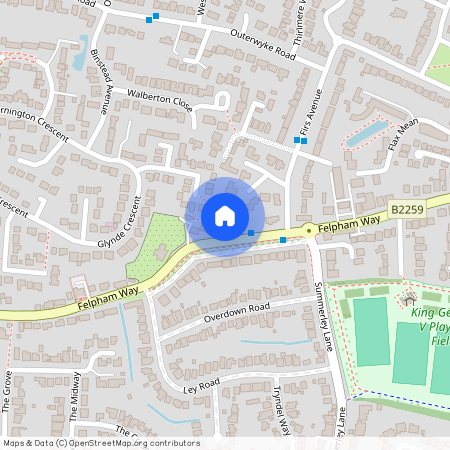 Felpham Way, West Sussex PO22