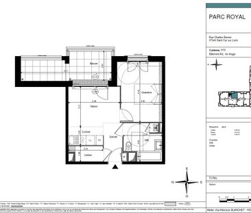 Location appartement 2 pièces 35.62 m2 à Saint-Cyr-sur-Loire - Photo 5