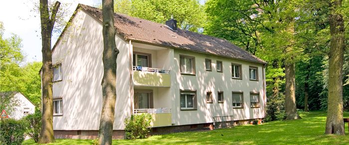 2-Zimmer-Wohnung: Balkon mit Blick ins Grüne in Gelsenkirchen Resser Mark - Photo 1