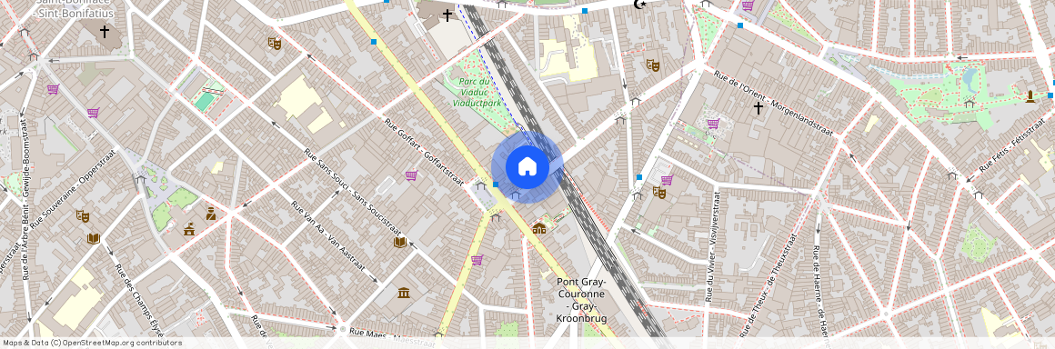 Rue du Sceptre - Scepterstraat 8, 1050 Ixelles - Elsene, Belgium