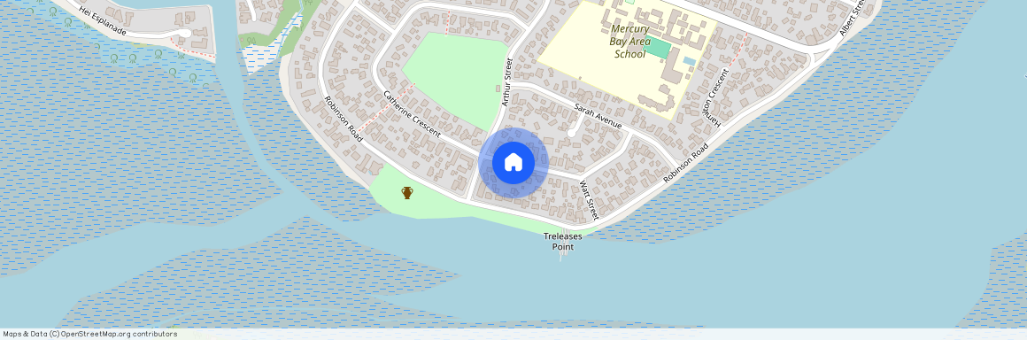 Whitianga, 74 Catherine Crescent (Upstairs), Thames-Coromandel