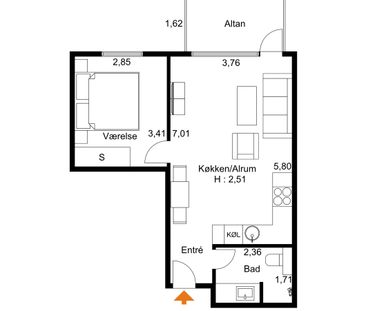 Flydedokken 13, 4. mf., 9000 Aalborg - Photo 6