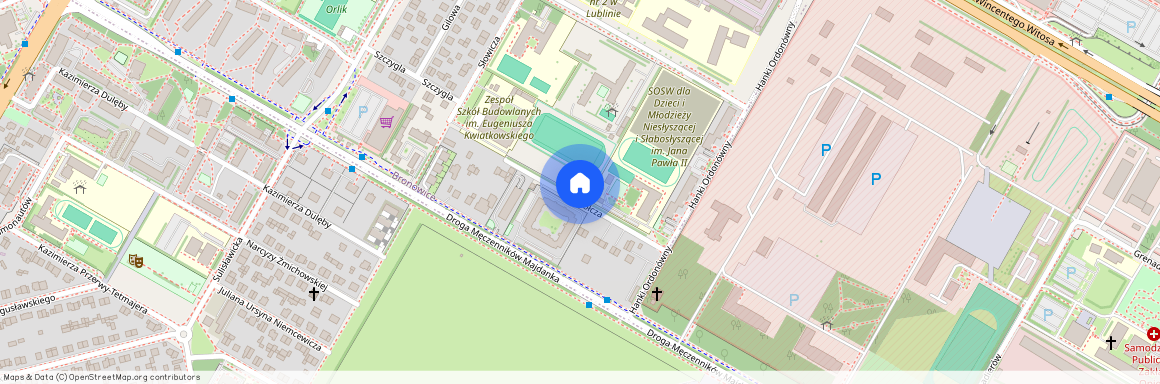 ul. Jaskółcza, Bronowice, Lublin, lubelskie