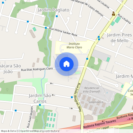 Rua Elías Rodrigues Claro, 168, Jardim São Carlos, Sorocaba, São Paulo, 18046390