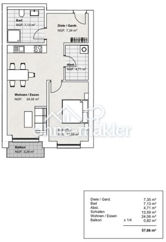 Wohnen mit Stil: 2-Zimmer-Neubauwohnung mit Balkon – ca. 57 m² in Fümmelse - Photo 5