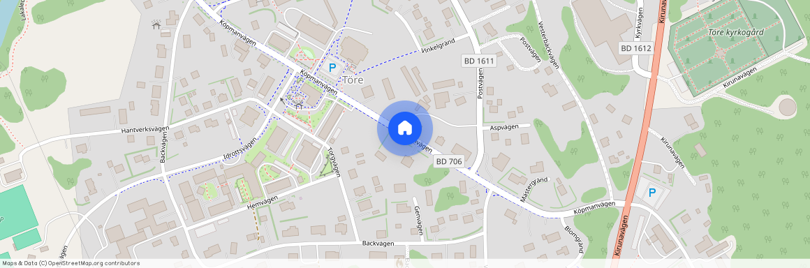 Köpmanvägen, Töre