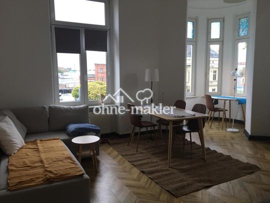 Möblierte Traumwohnung in repräsentativem Altbau zu vermieten - Foto 1