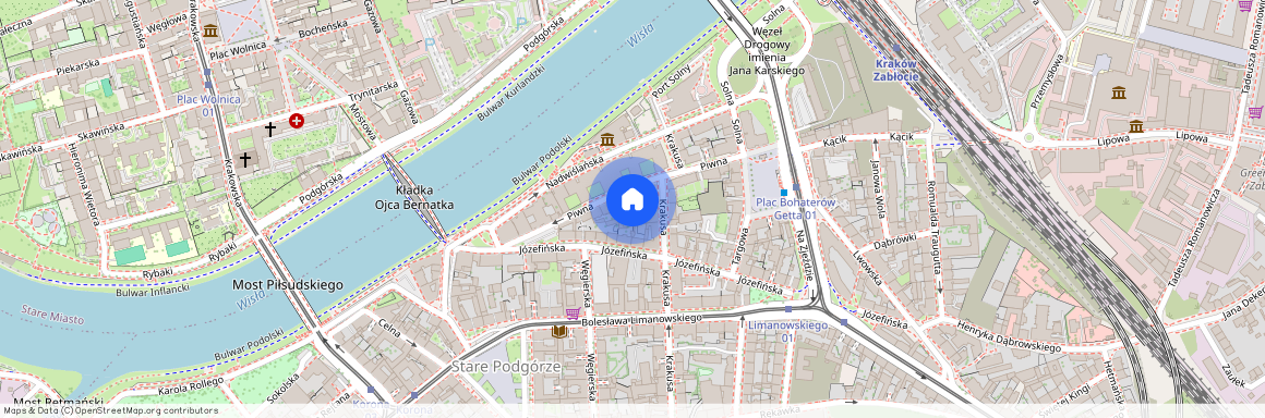 ul. Piwna, Stare Podgórze, Podgórze, Kraków, małopolskie