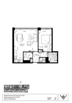 Appartement te huur: Rochussenstraat 123-H 3015 EJ Rotterdam - Photo 1