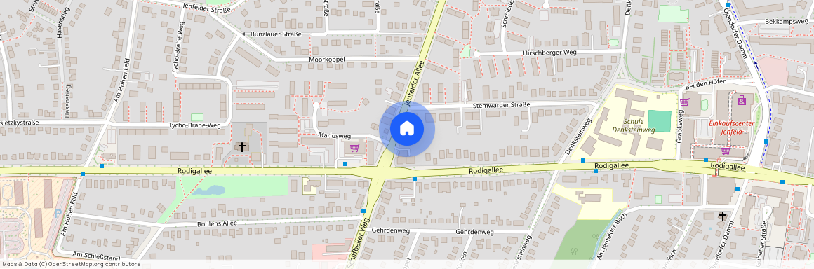 Jenfelder Allee 8, 22043 Wandsbek - Hamburg Marienthal