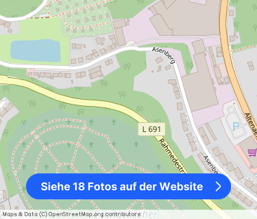 Frisch renovierte Dachgeschosswohnung mit 2,5 Zimmern und neuem Bad - Foto 1