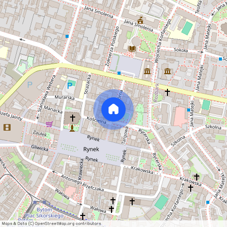 ul. Podgórna, Śródmieście, Bytom, śląskie