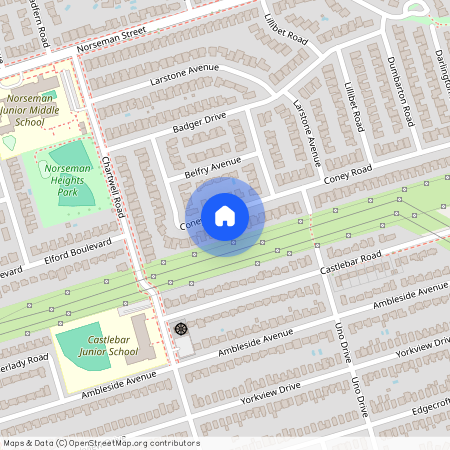 75 Coney Road Unit# Bsmt, Toronto