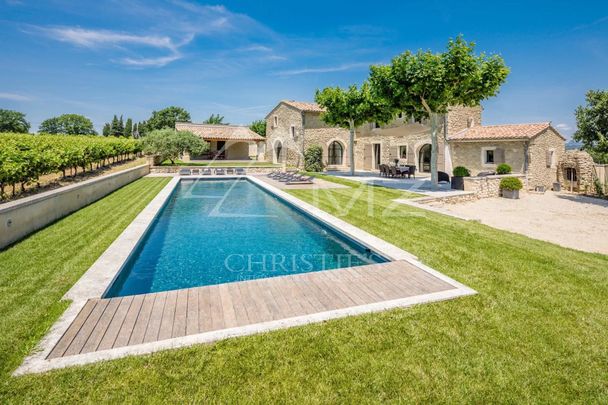 Luberon - Belle maison en pierres avec piscine - Photo 1