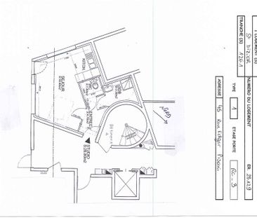 Location appartement T1 28.80m² à Saint-dizier (52100) Loyer CC * :... - Photo 1