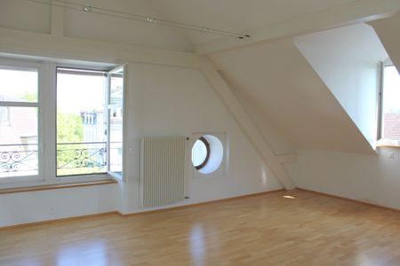 Sunny and renovated 2.5-room penthouse apartment with a view in Basel - Photo 2