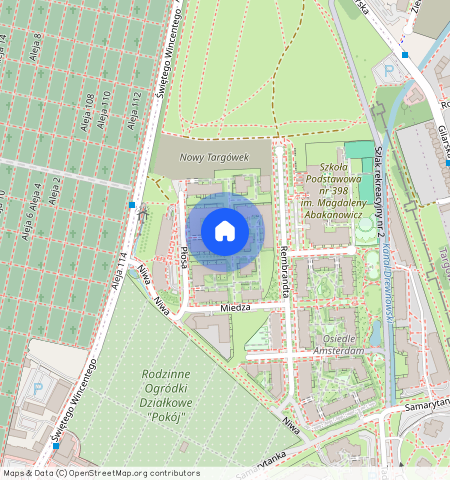 Warszawa, Targówek, Bródno, Miedza