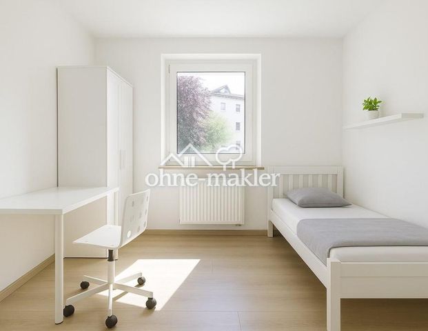 WG möblierte 4-Schlafzimmer Wohnung Uni-Nähe, Arcaden, Zentral - Foto 1