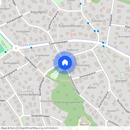 Vivstavarvsvägen, Enskede