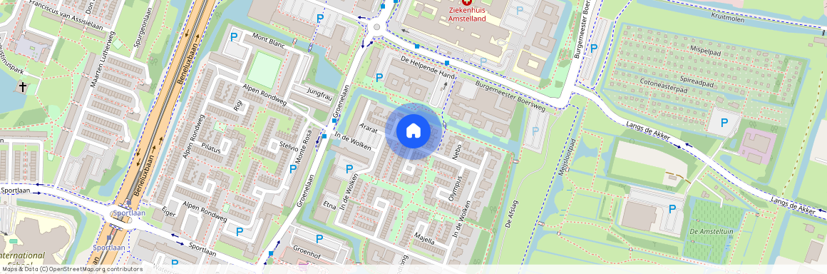 In de Wolken 274, 1186 BS, Amstelveen