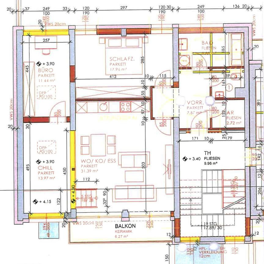 Neuwertige Mietwohnung mit ca. 94m² in Drobollach am Faaker See - Foto 1