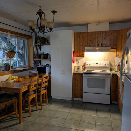 5 1/2 avec foyer (wifi inclus) terrain bordé d'un étang - Photo 3