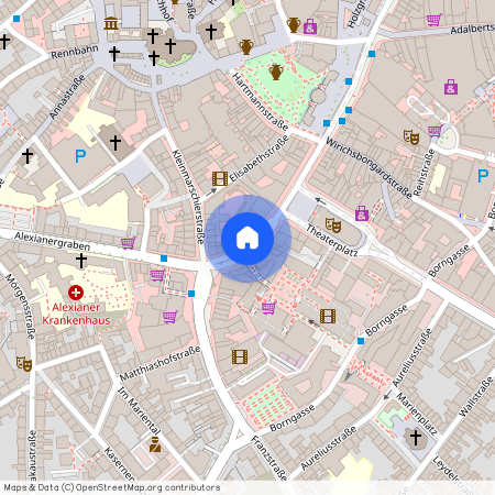 Kapuzinergraben, 52062, Kapuzinergraben    Aachen