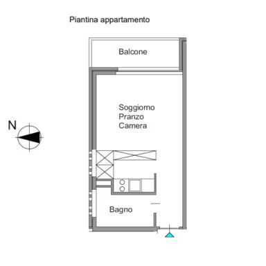 Studio for rent in Lugano, Switzerland - Photo 4