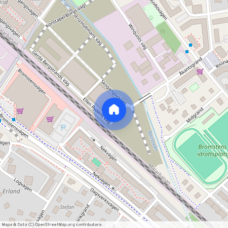 Skogängsvägen 7A, Bromsten