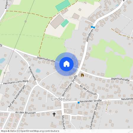 Lage, Jägerhofstraße 149, 01445 Radebeul