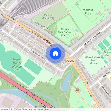 Boston Manor Road, Brentford, Middlesex, TW8