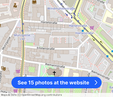 Helle City-Wohnung mit Einbauküche | Panoramafenster | Fußbodenheiz... - Photo 1