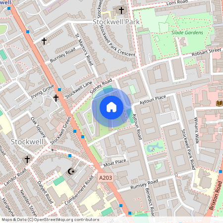 Flat, Addington House, Stockwell Road, London