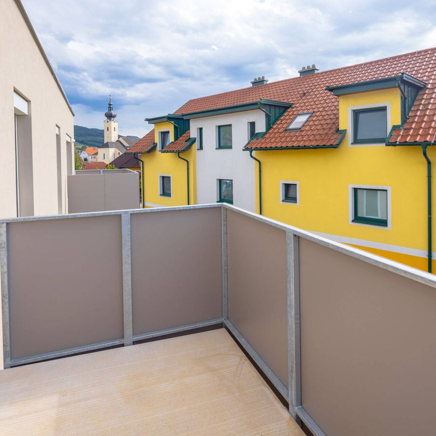 2 Zimmerwohnung mit westseitigem Balkon in Oberndorf/Melk! - Photo 1