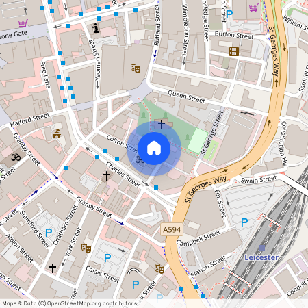 Cherub Building, Colton Street, Leicester