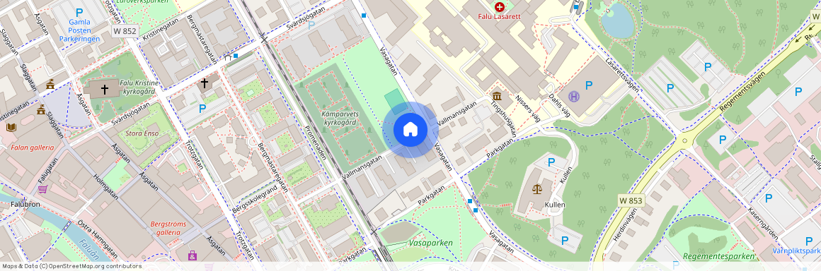 Vallmansgatan, Falun