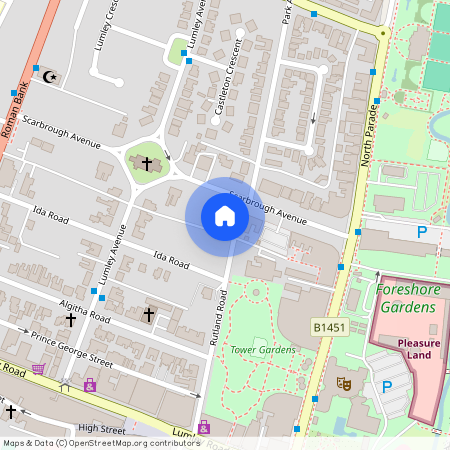 Flat 2, 47 Rutland Road, Skegness