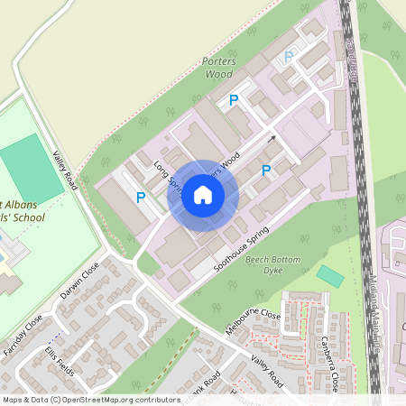 Porters Wood, St Albans, Hertfordshire