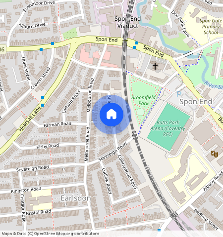 Shakleton Road, Coventry, CV5